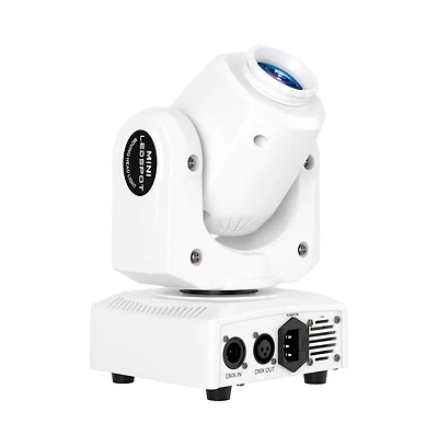 Artudatech 120Watt Rgbw Led Moving Head Stage Light with 8 Rotating Gobo Patterns, DMX512 and Sound Control