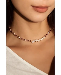 Retro Chic Pearl Necklace