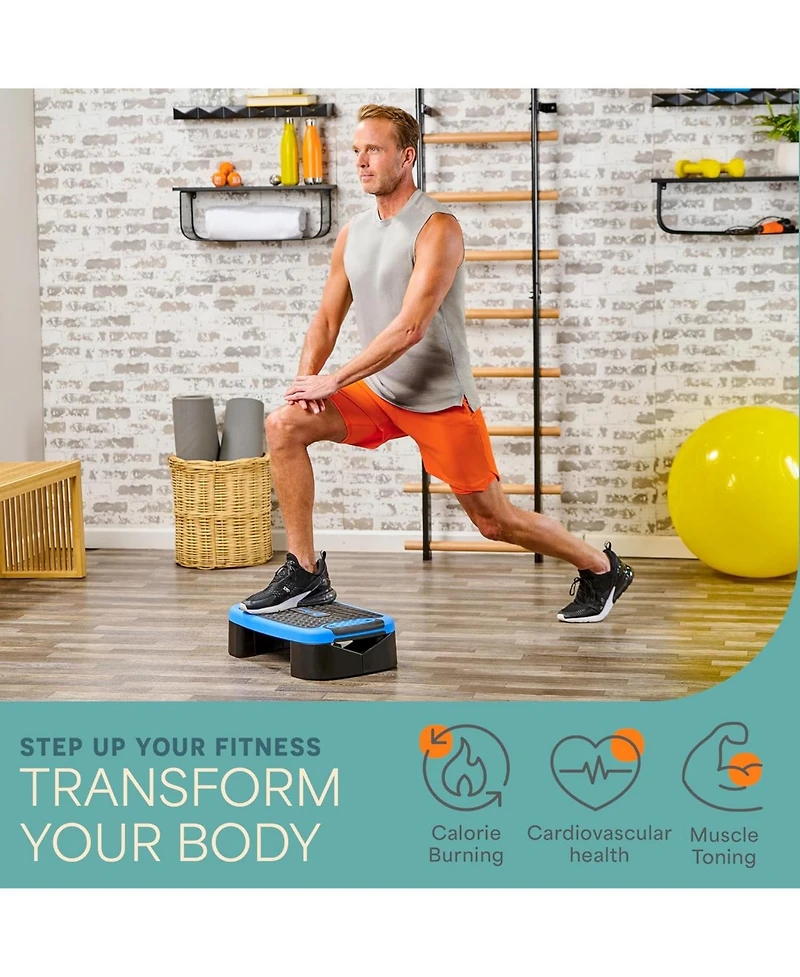 Lifepro 4-in-1 Balance Board & Step Platform – Adjustable Slant Board for Home Workouts, Non-Slip Design