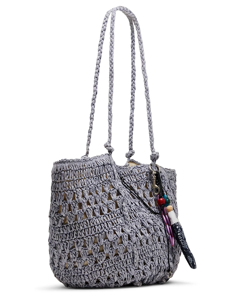 Steve Madden Btydes Raffia Shopper