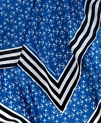 Lauren Ralph Nautical Small Square Scarf