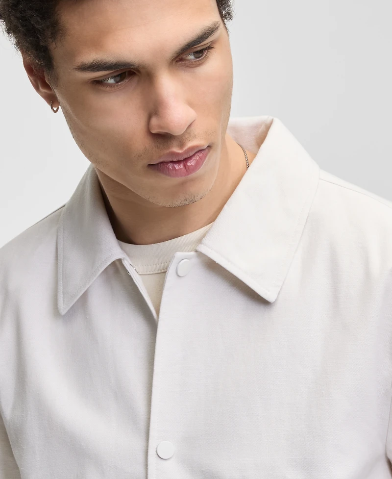 Mode of One Men's Relaxed-Fit Linen Jacket, Macy's Exclusive