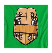 Teenage Mutant Ninja Turtles Men's Michelangelo Shell T-Shirt