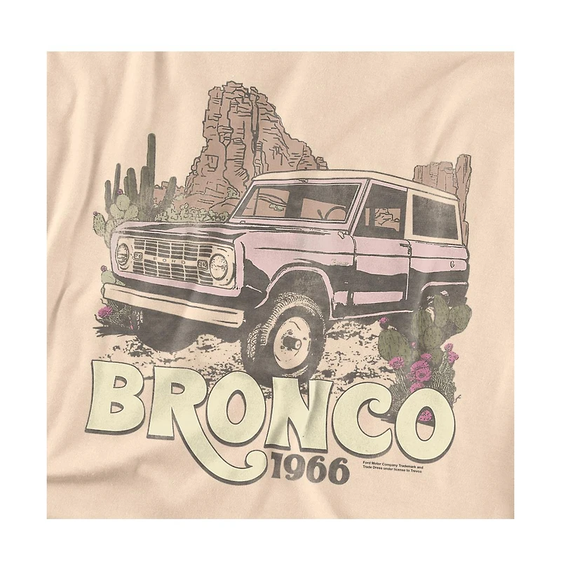 Mustang Men's Ford Bronco Desert 1966 T-Shirt