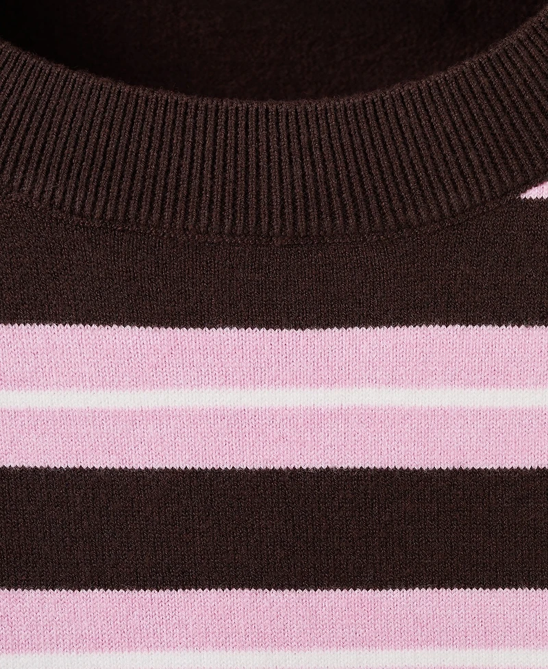 Mango Women's Knit Striped Sweater