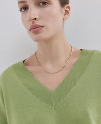 Mango Women's V-Neck Knit Sweater