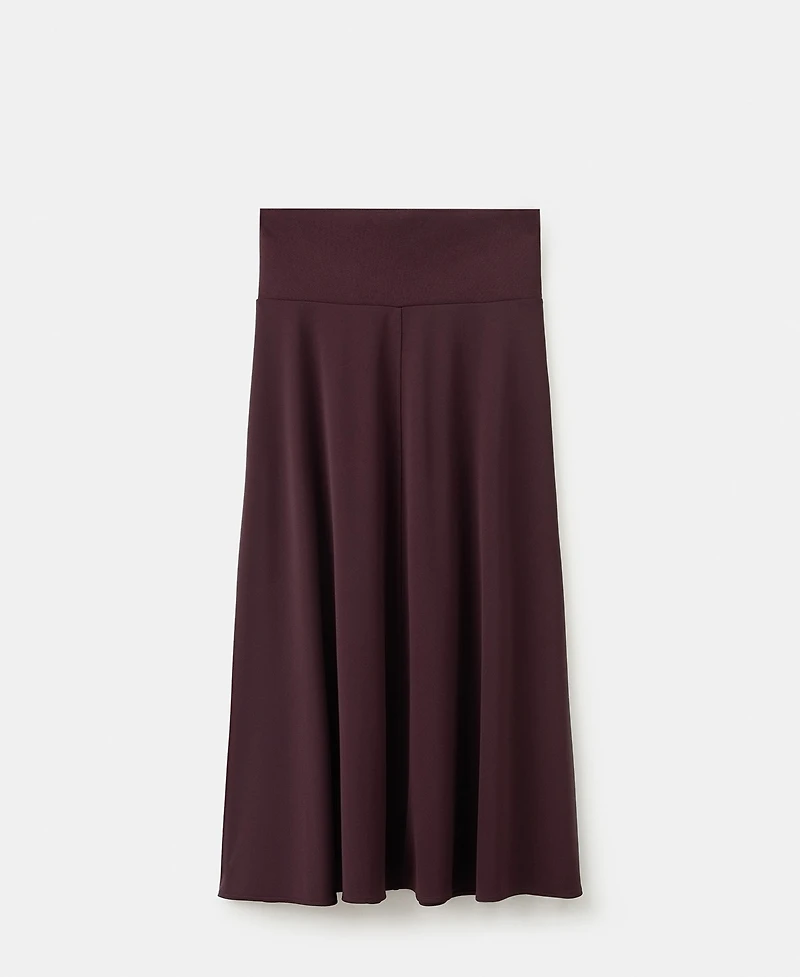 Mango Women's Fine Knit Midi Skirt