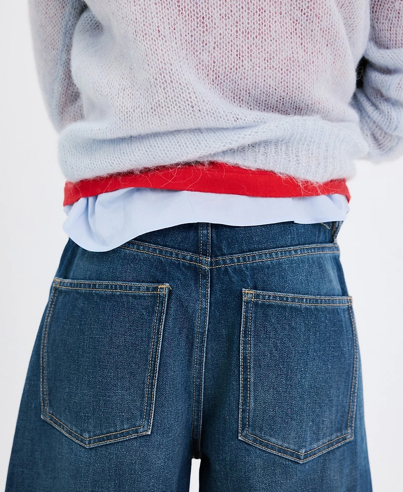 Mango Women's Mid-Rise Balloon Jeans