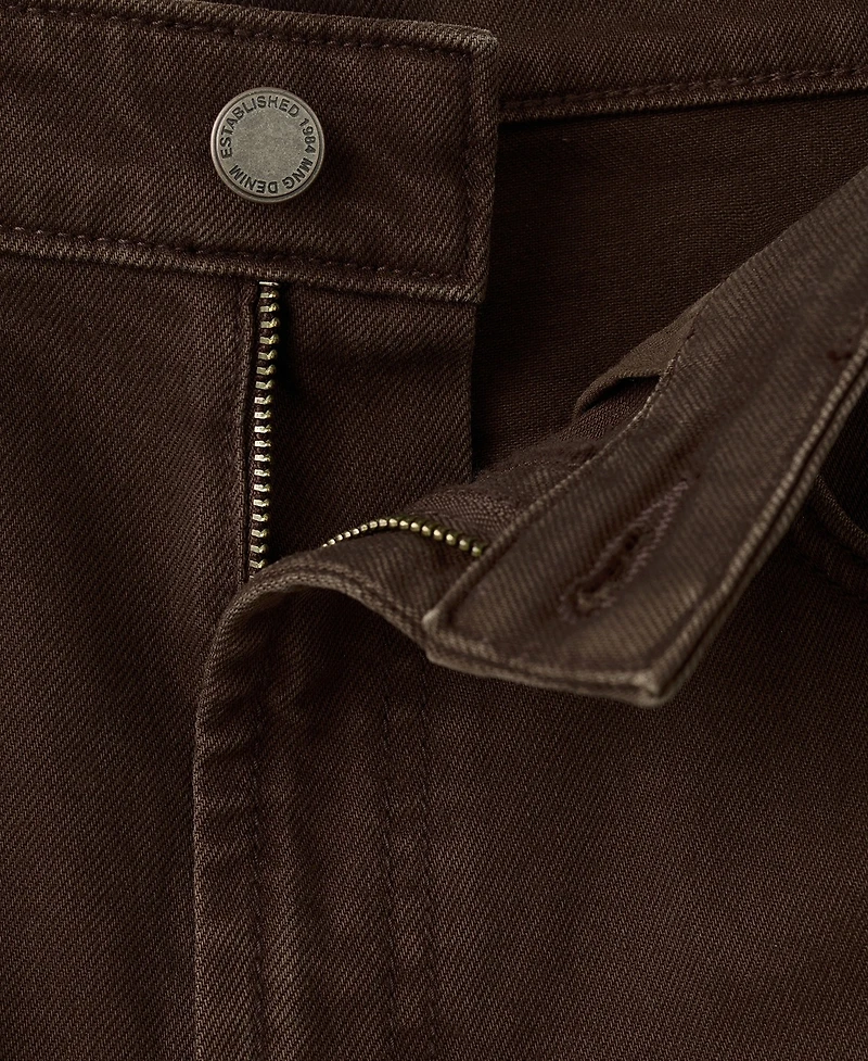 Mango Women's High-Waisted Wide Leg Jeans