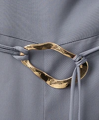 Mango Women's Asymmetrical Flared-Sleeve Jumpsuit