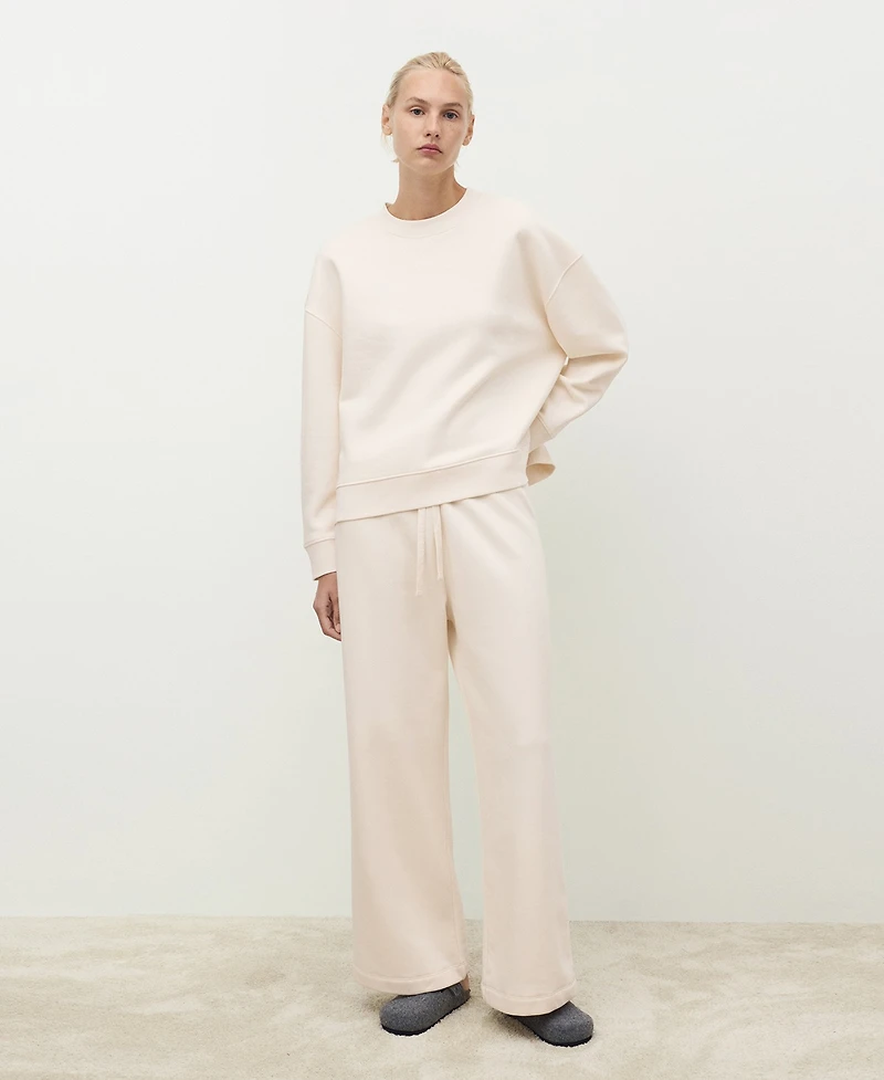 Mango Women's Fluid Cotton Sweatshirt