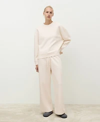 Mango Women's Fluid Cotton Sweatshirt