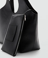Mango Women's Large Shopper Bag