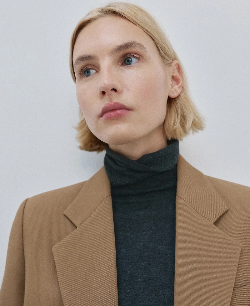 Mango Women's Double-Breasted Suit Blazer