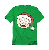 Rugrats Men's Tommy Santa Hat T-Shirt