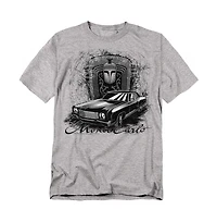 Corvette Men's Chevrolet Monte Carlo Drawing T-Shirt