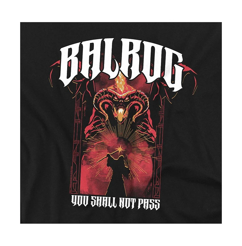 Lord Of The Rings Men's Balrog Band T-Shirt