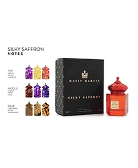 Matin Martin Fragrance Silky - Woody Spicy Unisex Travel Perfume with Saffron and Leather Notes - Perfume for Men - Arabian Perfume for Women