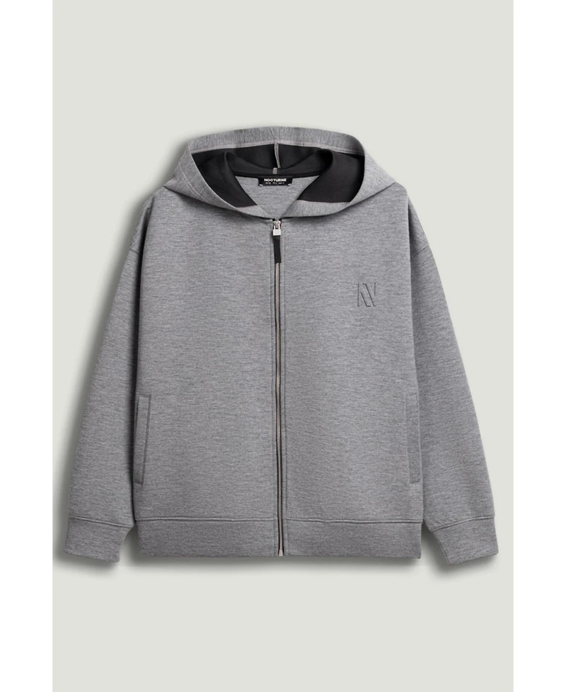 Nocturne Women's Relaxed Zip-Up Hoodie