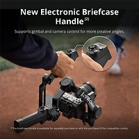 Dji Rs 5 Combo Handheld Gimbal Stabilizer + Wireless Microphone Set + Usb Wall Charger