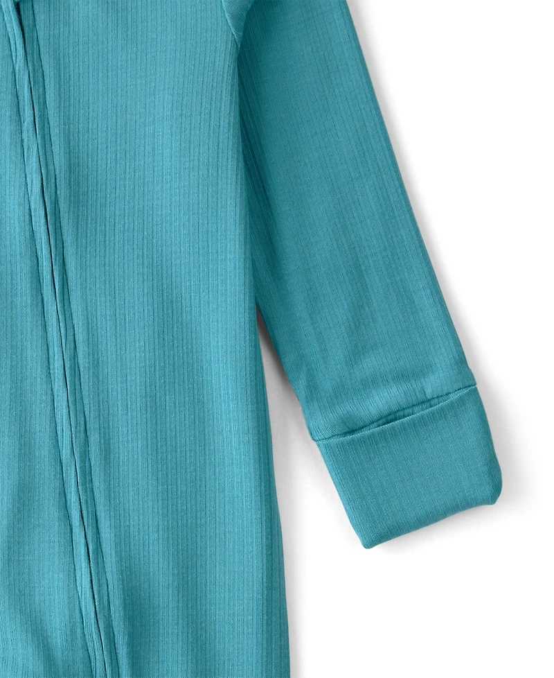 Carter's Baby Boys' PurelySoft 2-Way Zip Snug Fit Sleep & Play Pajamas