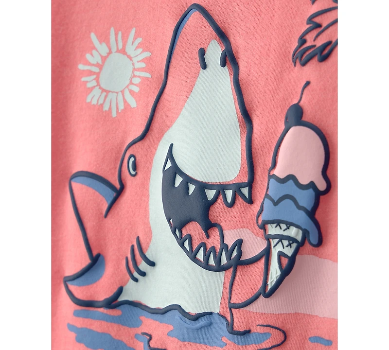 Carter's Boys' 2T-5T Shark Graphic Short-Sleeve T-Shirt