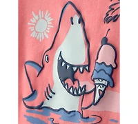 Carter's Boys' 2T-5T Shark Graphic Short-Sleeve T-Shirt