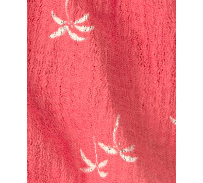 Carter's Girls' 2T-5T Palm Tree Gauze Tank Top