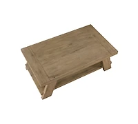 Ebony 55" Coffee Table