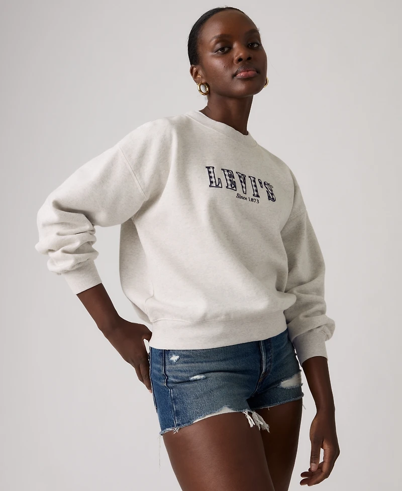 Levi's Women's Graphic Vintage Boxy Crewneck Sweatshirt