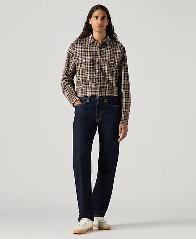 Levi's Men's 505 Regular Fit Jeans Lightweight Denim Stretch
