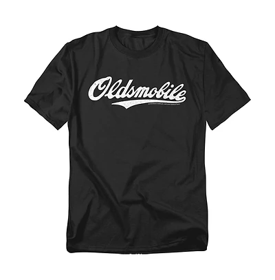 Logovision Men's Oldsmobile Cursive Logo T-Shirt