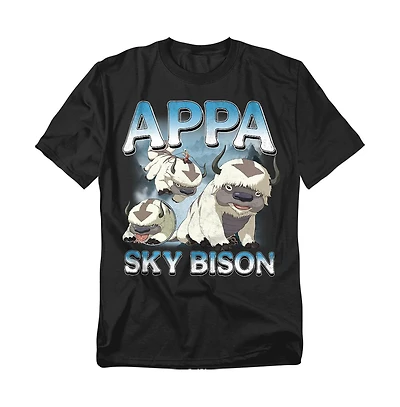Avatar The Last Airbender Men's Appa Bootleg T-Shirt