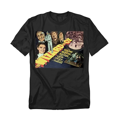 Wizard Of Oz Men's Vintage Poster T-Shirt