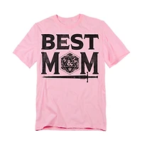 D&D Men's Dungeons Dragons Mother's Day Best Mom D20 Light T-Shirt