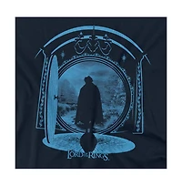 Lord Of The Rings Men's Frodo Shire Door T-Shirt