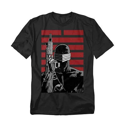 Hasbro+ Men's + G.i. Joe Snake Eyes Ninja T-Shirt