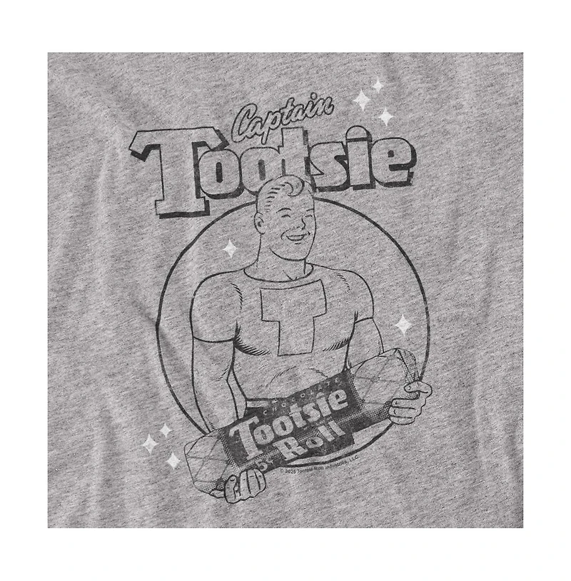 Tootsie Roll Men's Captain Tootsie Simple T-Shirt