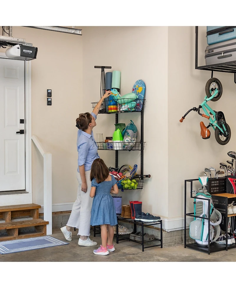 StoreYour Adjustable G Basket Wall Storage System