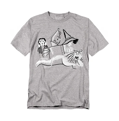 Wizard Of Oz Men's The Group Doodle T-Shirt