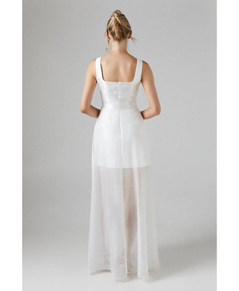 Coast Women's Twill Mini Wedding Dress