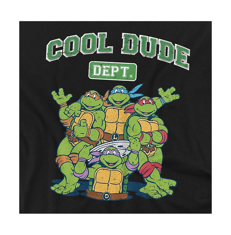 Teenage Mutant Ninja Turtles Men's Cool Dude Department T-Shirt