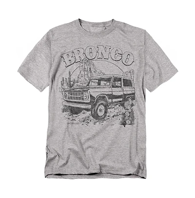 Mustang Men's Ford Bronco Desert Mono T-Shirt