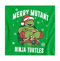 Teenage Mutant Ninja Turtles Men's Merry Christmas T-Shirt