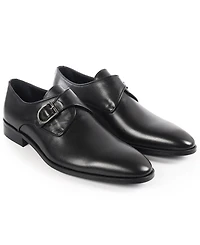 Vellapais Men's Belltown Single Monk Dress Shoes