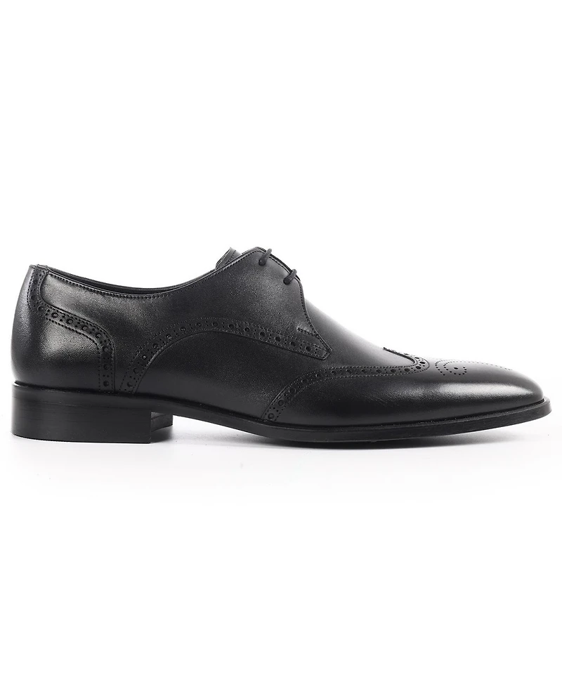 Vellapais Men's Wingtip Lace-Up Dress Shoes