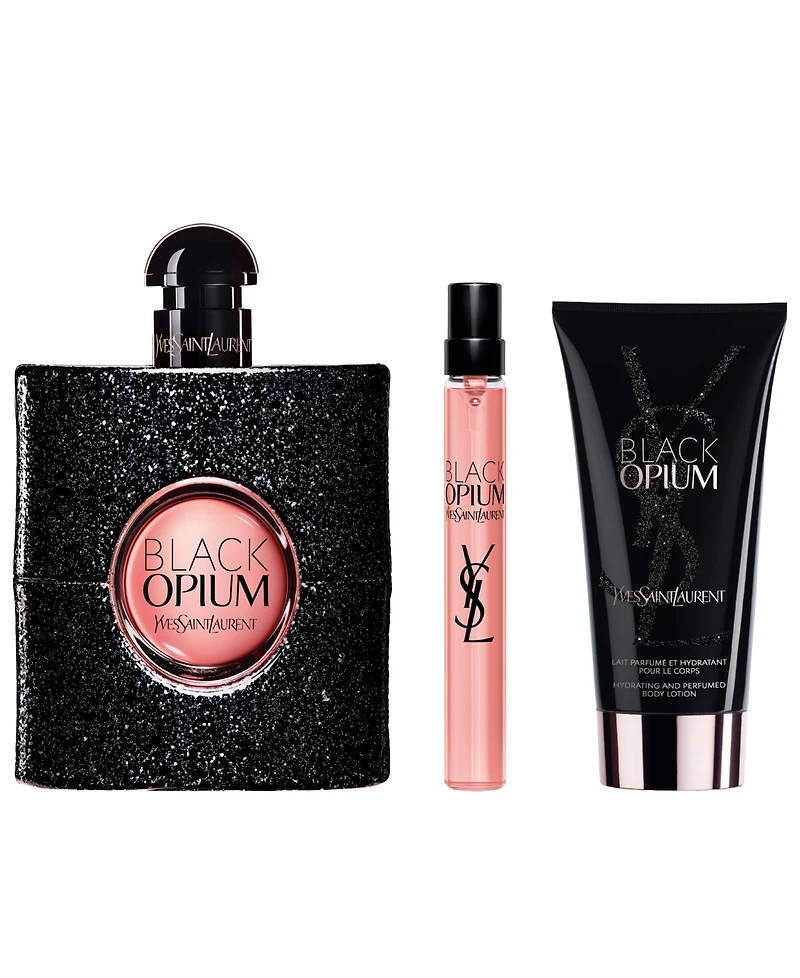 Yves Saint Laurent 3-Pc. Black Opium Eau de Parfum and Body Lotion Gift Set