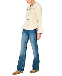 Line & Dot Women's Russo Belted Zip-Up Jacket
