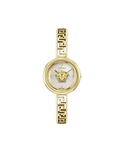 Versace Women's Medusa Eclipse Ip Yellow Gold Bracelet Watch
