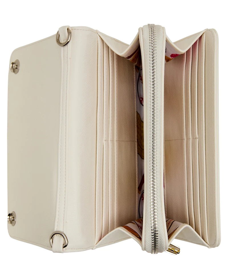 Betsey Johnson Kisses Crossbody Wallet